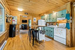 3 bedroom Cozy Cabin with Large Cedar Hot Tub - Image 5